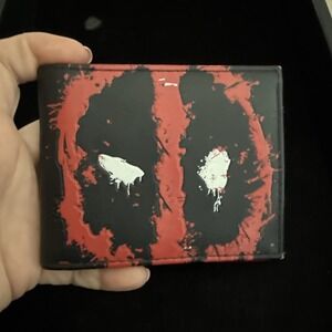 Deadpool Bi-Fold Wallet Marvel Comics X-Force X-Men Insignia‎ Logo New 4726